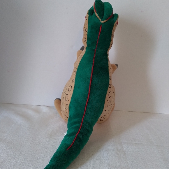 Carlisle co. Plush dinosaur stuffed animal toy green, beige multi color - Picture 3 of 9